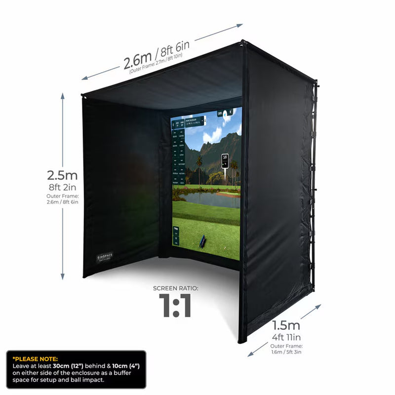 Enclosure Ultra Bright Bundle (2.6M X 2.5M X 1.5M)