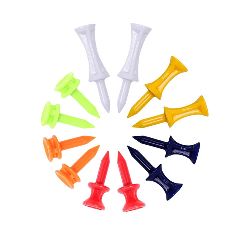 Pack Of 50 Castle Golf Tees – Perfect for Teeing Off in Style! (25MM-51MM)