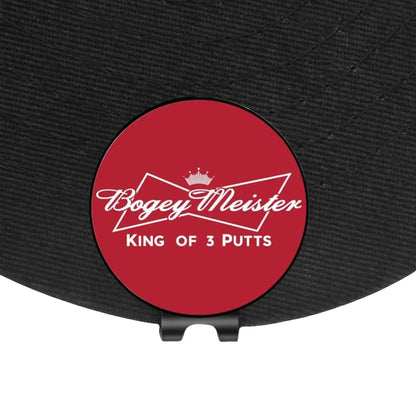 3-Pack Funny Ball Markers & Magnetic Hat Clip - Ideal Gift for Golf Lovers!
