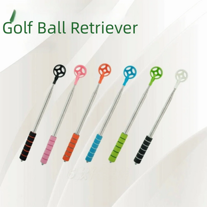 Adjustable Telescopic Golf Ball Retriever with Non-Slip Handle 