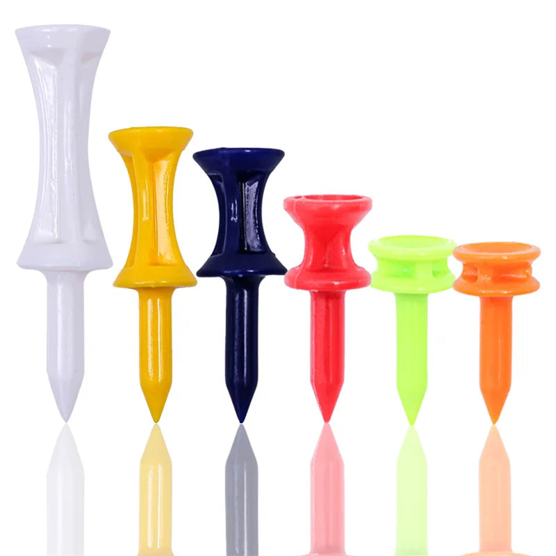 Pack Of 50 Castle Golf Tees – Perfect for Teeing Off in Style! (25MM-51MM)