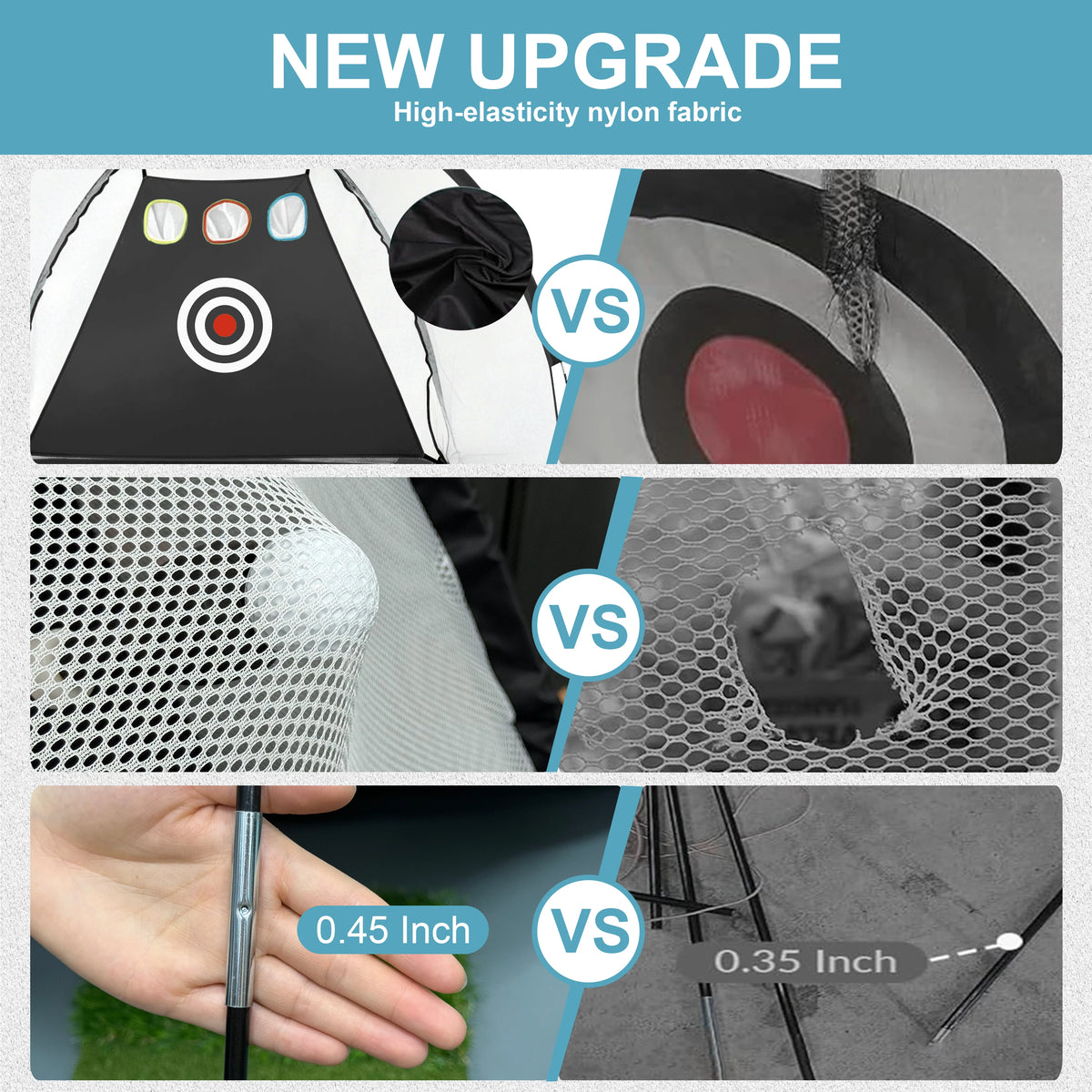 Golf Practice Net and Hitting Mat - Perfect for Chipping and Swing Mastery!
