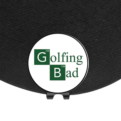 3-Pack Funny Ball Markers & Magnetic Hat Clip - Ideal Gift for Golf Lovers!