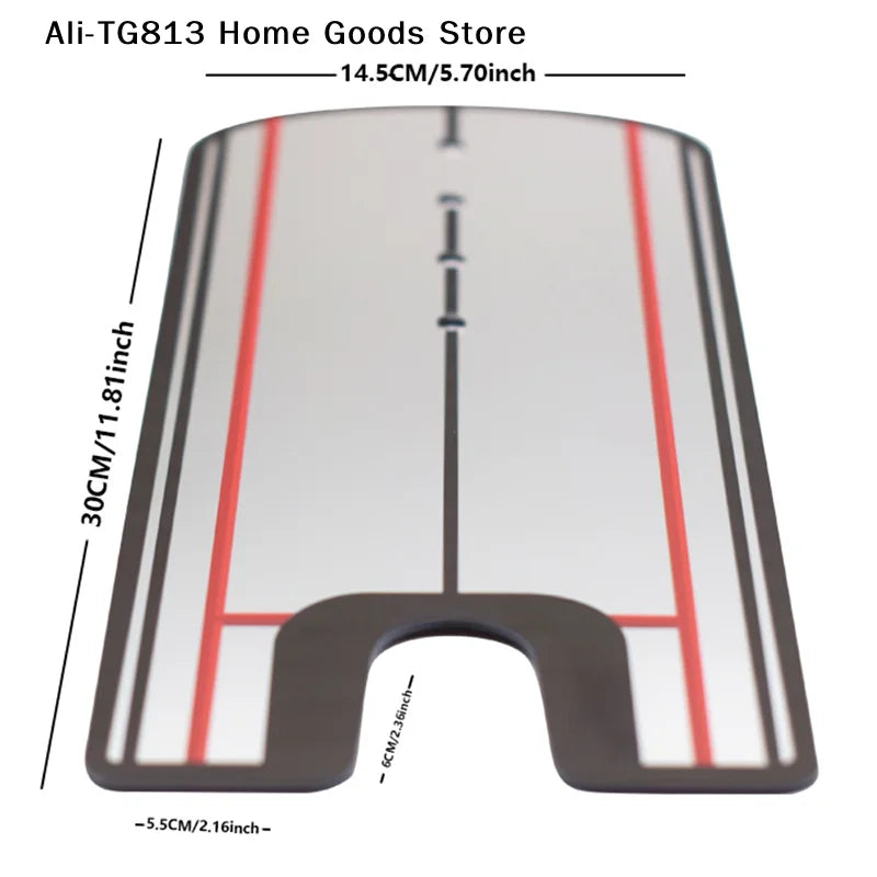 Elevate Your Golf Game with the Tg813 Golf Putting Alignment Mirror - Perfect Your Swing and Improve Your Putt Accuracy!