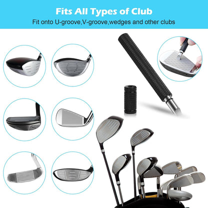 Golf Accessories Golf Club Cleaner Brush with Water Spray Bottle Golf Groove Cleaner Microfiber for Golf Bags with Retractable Clip Golf Towel Kit Golf Present for Men