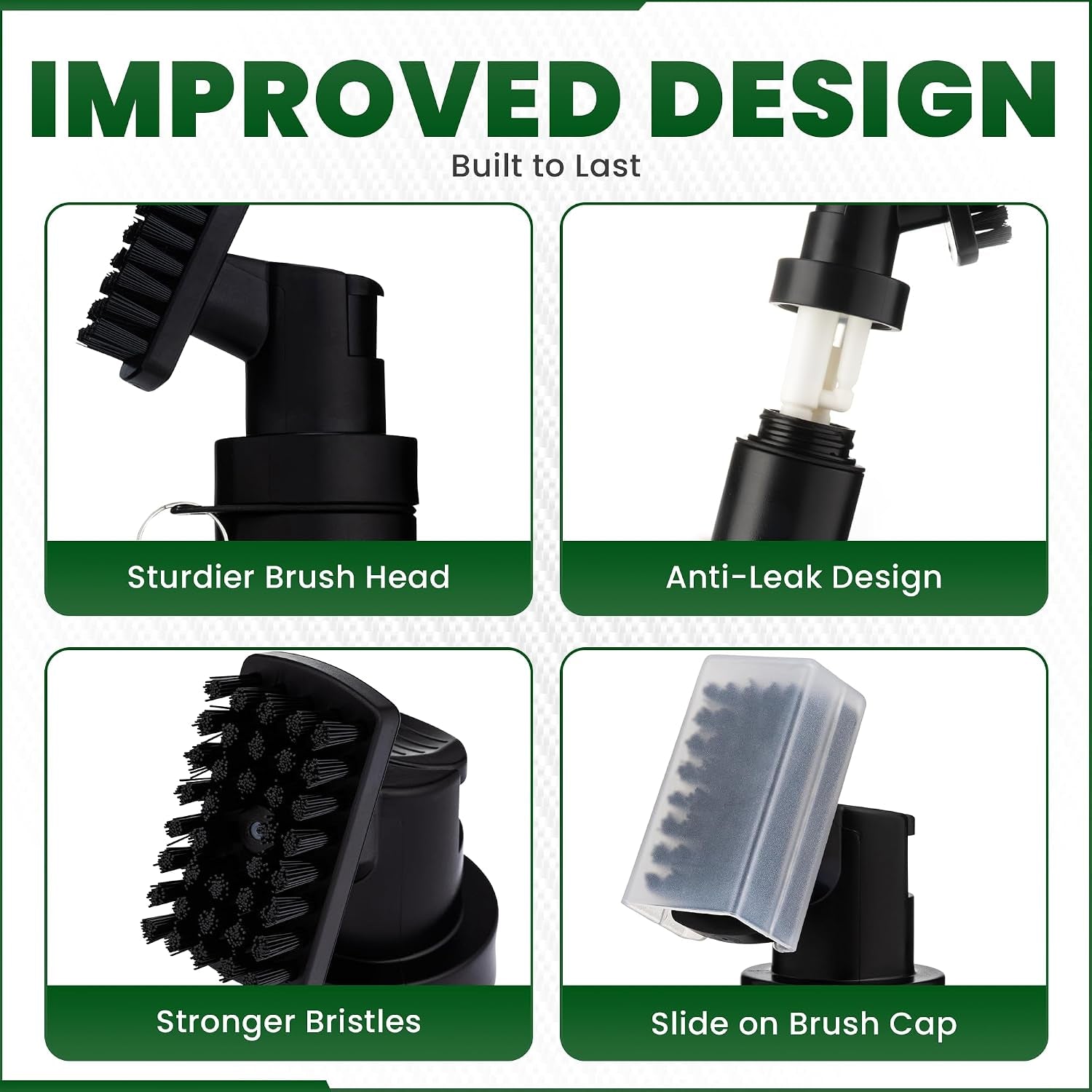 Golf Club Cleaner Brush with Retractable Cable & Water Spraying Golf Brush | All-In-One Brush Head, Mist Water Spray Holds 150Ml, 75Cm Retractable Cable, Strong Bristles, Durable Material, Golf Gifts.